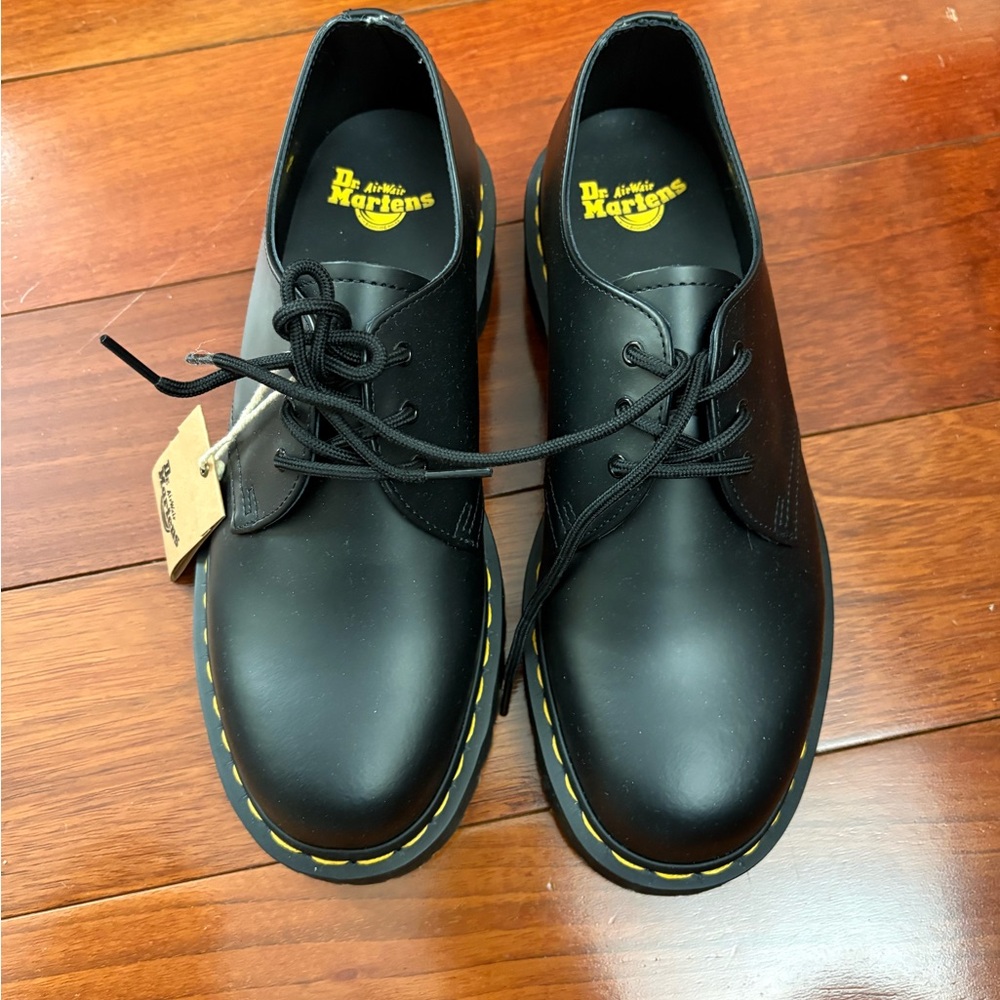 Dr. Martens Black Leather Oxfords